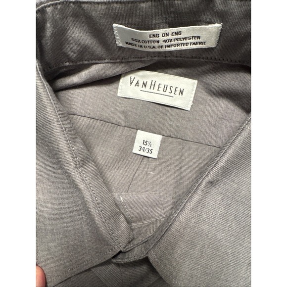 Men's BUNDLE 9-Long Sleeve Button Downs, 1-Sh Sleeve, Sizes M, 15-15.5, 16-16.5 - Picture 5 of 12